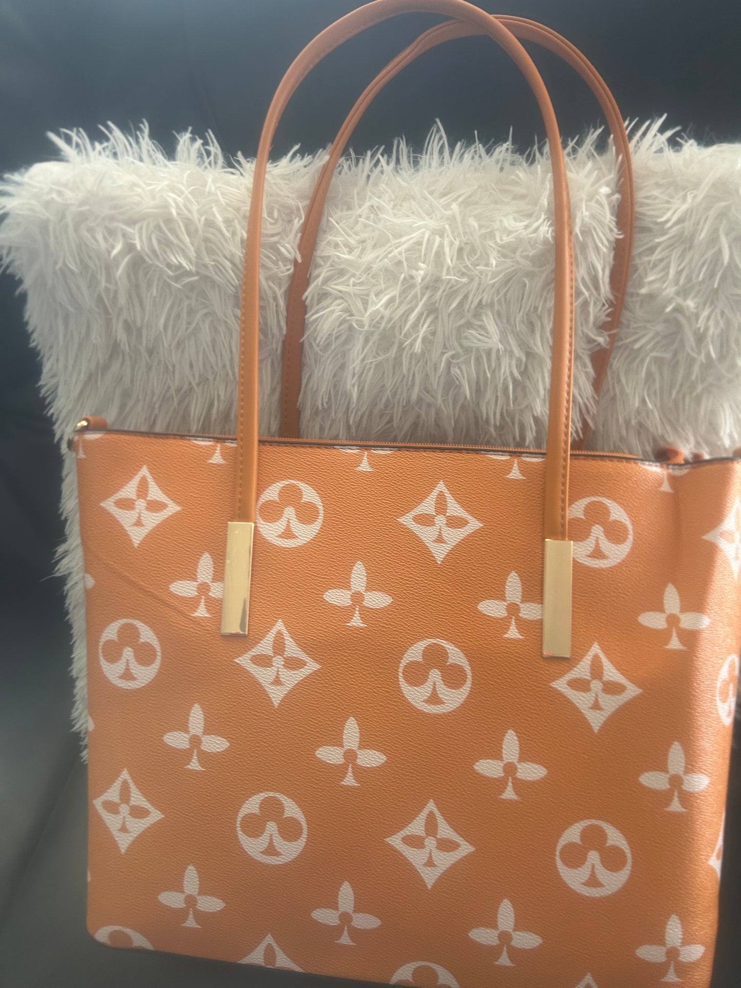 Large Orange purse