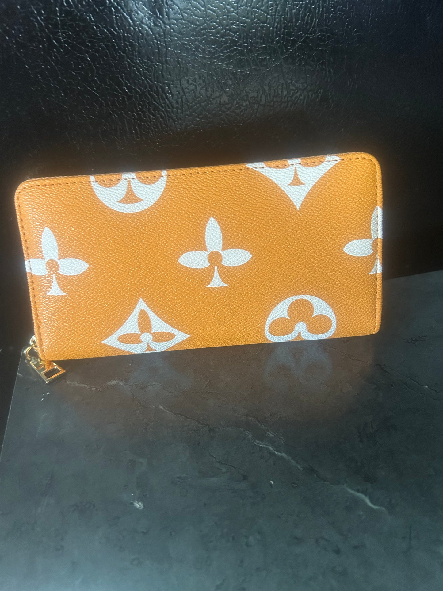 Orange wallet