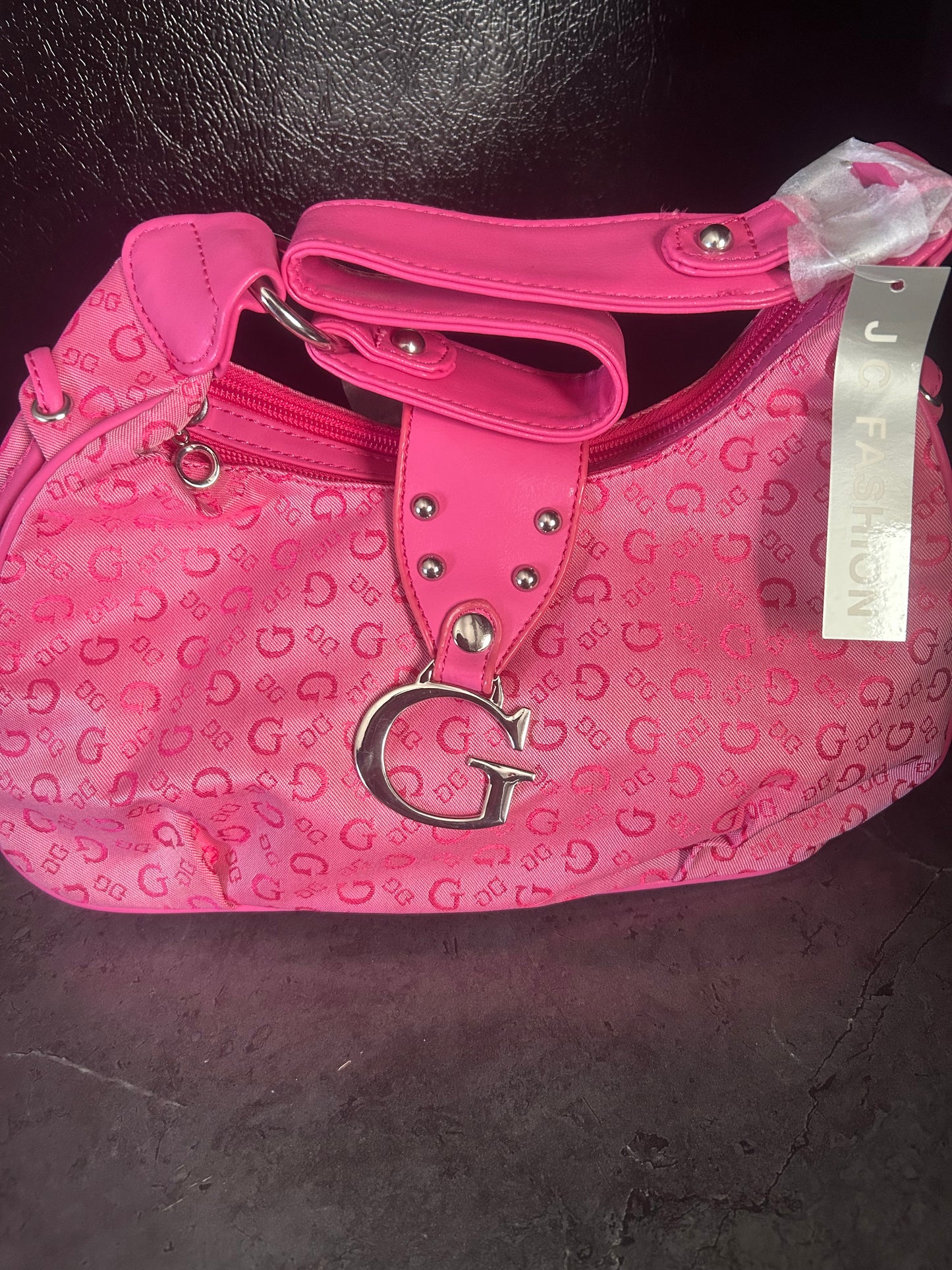 Hot pink bag